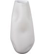 Dent Vase - Small White Discount