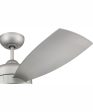 52  Sebastion 2-Light Indoor Outdoor Ceiling Fan Painted Nickel Fashion