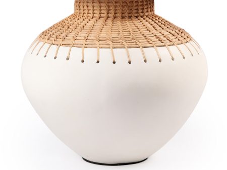 Lisboa Vase - Small White Sale