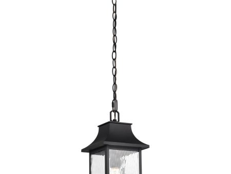 Austen 1-Light Outdoor Matte Black Hot on Sale