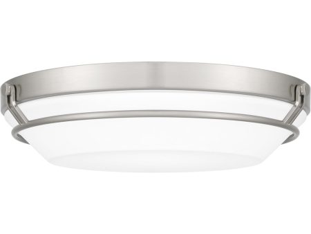 Dunbar Medium Flush Mount Brushed Nickel Online Hot Sale