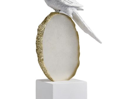 Cockatiel Sculpture - Small White on Sale