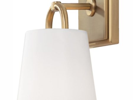 Brody 1-Light Sconce Aged Brass For Discount