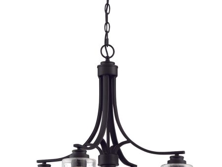 Bolden 4-Light Chandelier Flat Black Online now