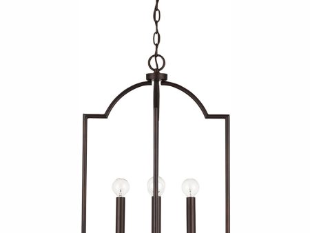 Carter 4-Light Foyer Bronze Online Hot Sale