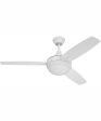 48  Targas 48  1-Light Ceiling Fan White Online Sale