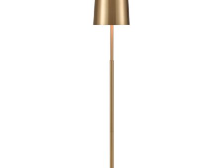 Matthias 65   High 1-Light Floor Lamp - Aged Brass Cheap