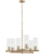 Tamara Day s Mercier 6-light Chandelier Aged Brass Online now