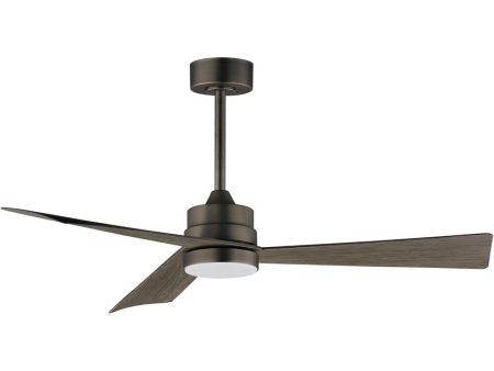 Vortex 52 inch Indoor Fan with LED Light Kit Dark Satin Nickel Online Sale