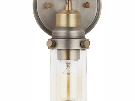 Ryder 1-Light Sconce Antique Nickel Fashion