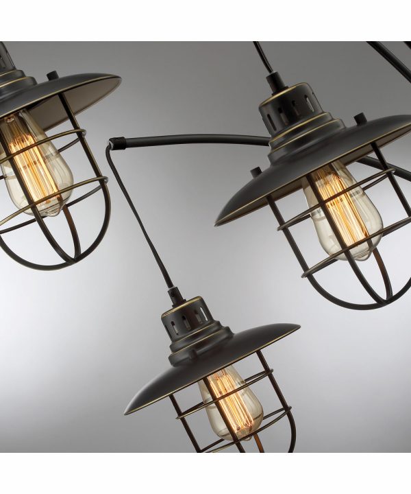 Lanterna II 3-Light 3-Light Arch Lamp D.Brz Metal Lantern Online Hot Sale