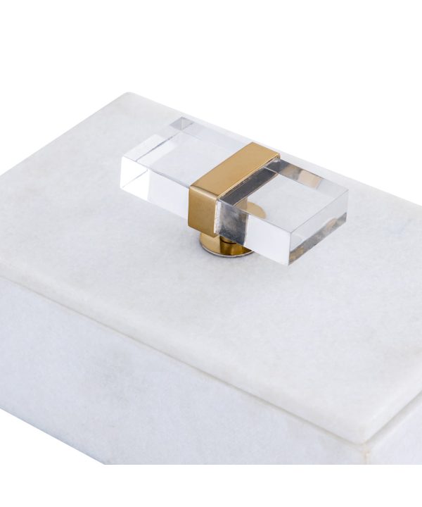 Lieto Box - Small White For Discount