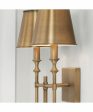 Whitney 2-Light Sconce Aged Brass Online Sale