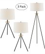 Tullio 1-Light 3Pcs Floor & Table Lamp Set Orb White Shade Sale