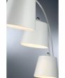 Quana 3-Light 3-Light Arch Lamp White Online Hot Sale