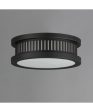 Oxford Outdoor 3-Light Flush Mount Black Supply