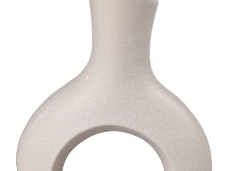 Tina Vase I - Ivory Hot on Sale