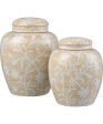 Yvonne Jar - Set of 2 Cream Glazed Supply