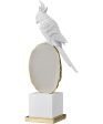 Cockatiel Sculpture - Large White For Discount