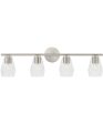 Dena 4-Light Vanity Brushed Nickel Supply