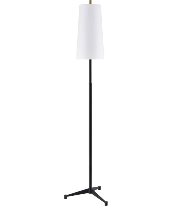 Matthias 65   High 1-Light Floor Lamp - Matte Black Fashion