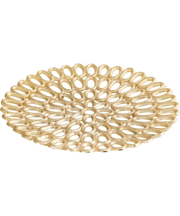 Regina Tray - Set of 2 Gold Fashion