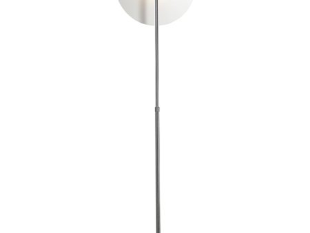 Radar 65 H 1-Light LED Floor Lamp Light Fixture Black and White Finish by ET2 Hot on Sale