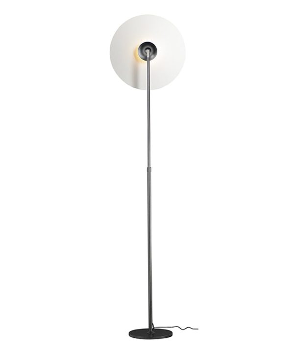 Radar 65 H 1-Light LED Floor Lamp Light Fixture Black and White Finish by ET2 Hot on Sale