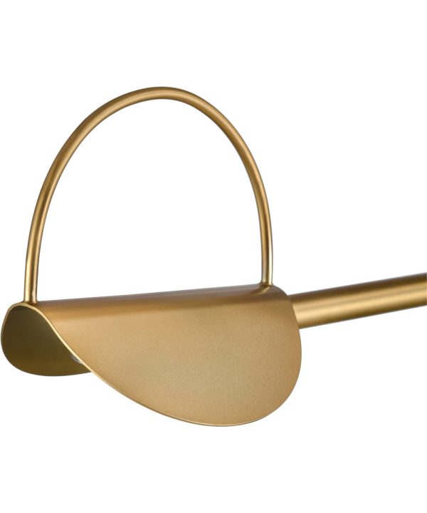 Orson 71   High 1-Light Floor Lamp - Satin Brass on Sale