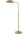 Alda 53.5   High 1-Light Floor Lamp - Aged Brass Cheap