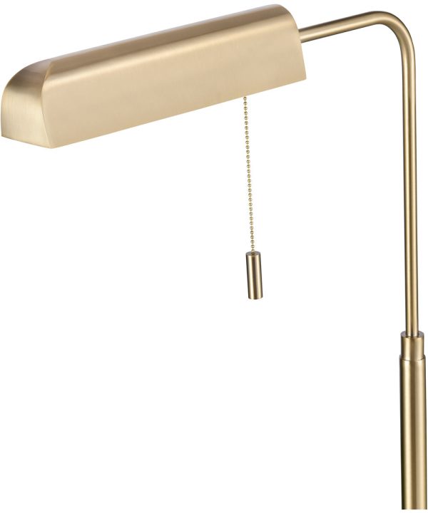 Rockford 50   High 1-Light Floor Lamp - Satin Brass Online