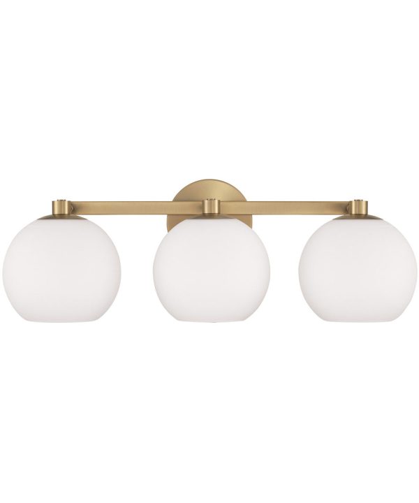 Ansley 3-Light Vanity Aged Brass Online