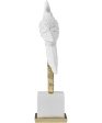 Cockatiel Sculpture - Large White For Discount