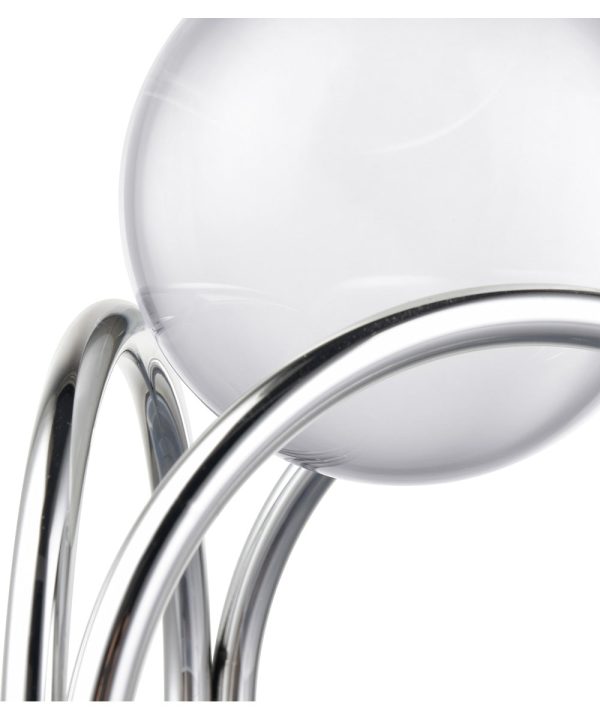 Sibyl Orb Stand - Set of 2 Silver Supply