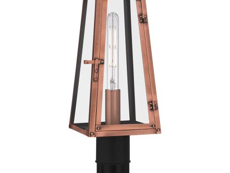 Carolina Large 1-light Outdoor Post Light Aged Copper on Sale