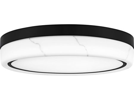 Quoizel Flush Mount Medium Flush Mount Matte Black Online Hot Sale