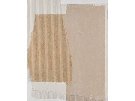 Taupe Abstract Wall Art Sale