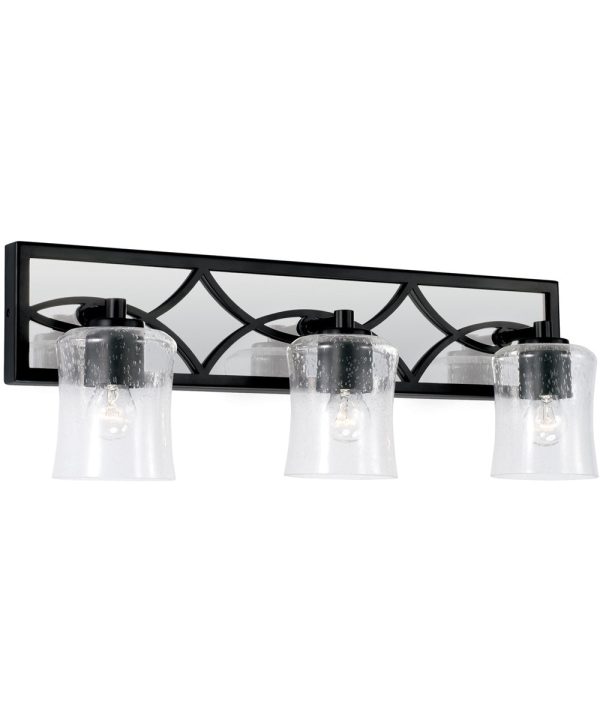 Avery 3-Light Vanity Matte Black Online