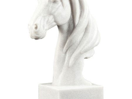 Steed Sculpture - Alabaster Online Hot Sale