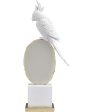 Cockatiel Sculpture - Large White For Discount