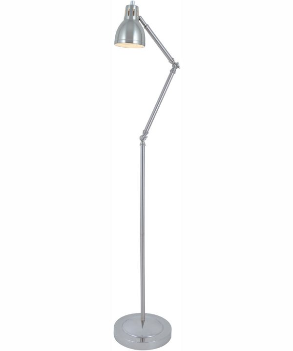 Haley 1-Light Metal Floor Lamp Ps Hot on Sale