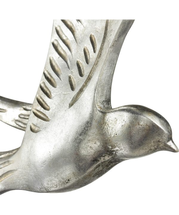 Flock Dimensional Wall Art - German Silver on Sale