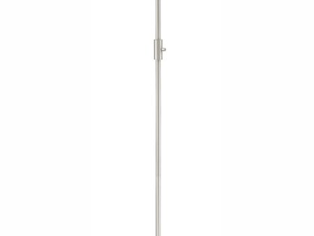 Tequisa 3-Light 3-Light Floor Lamp Brushed Nickel Online Sale