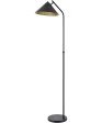 Timon 67   High 1-Light Floor Lamp - Matte Black Online now