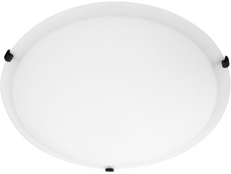 4-light Ceiling Flush Mount Matte Black Online Sale