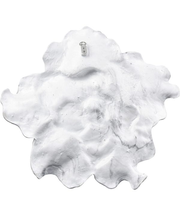 Blume Dimensional Wall Art - Set of 3 White Marble on Sale