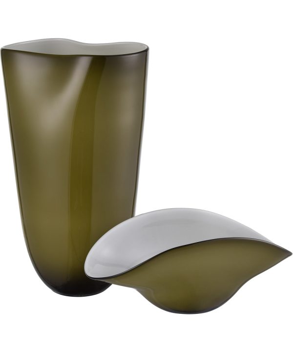 Braund Vase - Olive Cheap