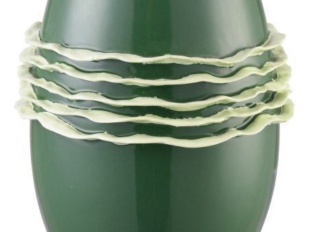 Algae Vase - Small Dark Green Online Sale