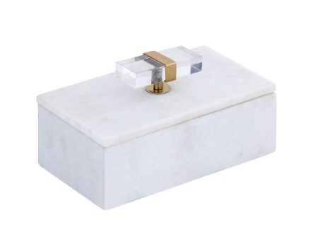 Lieto Box - Small White For Discount