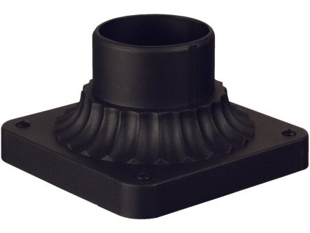 Pier Mount Adapter Matte Black For Sale